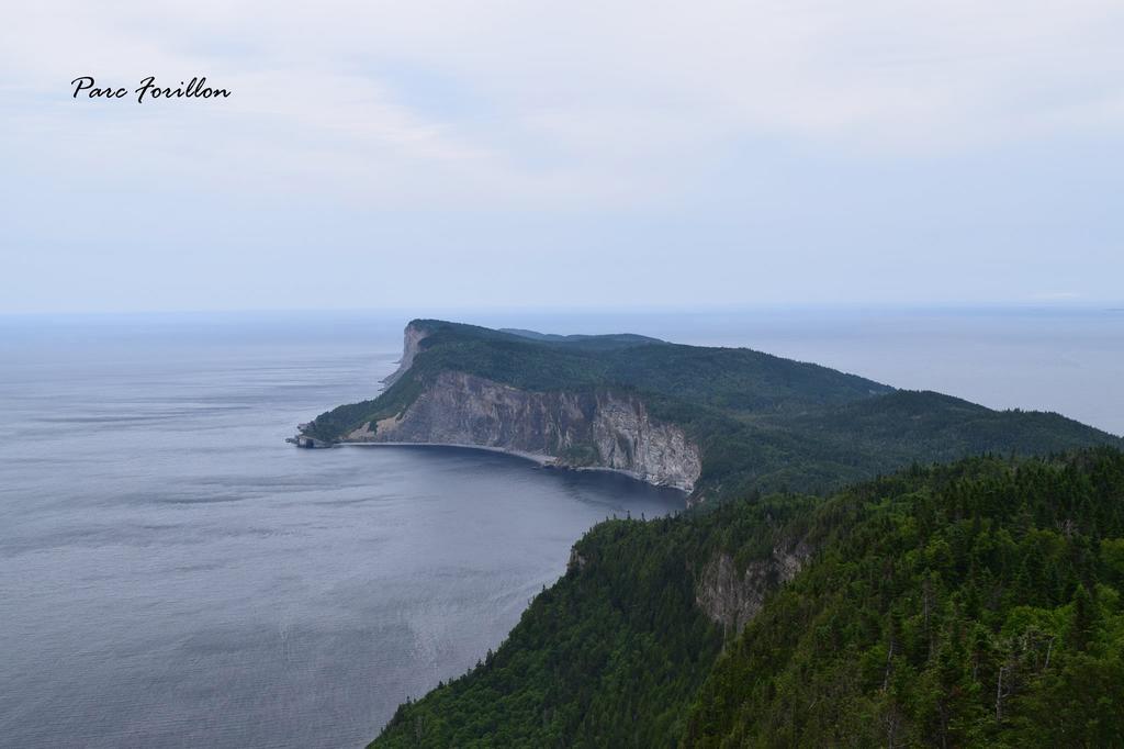 Les Cabines Sur Mer Cap-des-Rosiers ภายนอก รูปภาพ